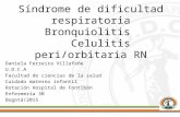 Sdr- bronquiolitis- celulitis peri/ orbitaria