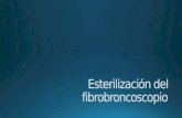 Esterilización del Fibrobroncoscopio