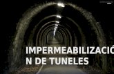 Impermeabilización de tuneles