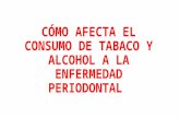 Consumo de Tabaco y Alcohol y Enfermedad Periodontal