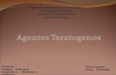 Agentes teratogenos tarea 10