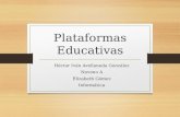 Plataformas educativas 9a