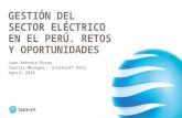 Gestión del sector eléctrico en el Perú: retos y oportunidades