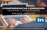 Conferencia Linkedin Barcelona 5-Mayo