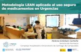 Metodología Lean aplicada al uso seguro de medicamentos en Urgencias por Helena Esteban