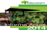 Educampo - Informe anual 2014