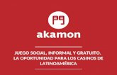 Juego social, informal y gratuito. La oportunidad para los casinos de Latinoamérica
