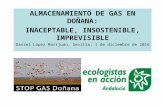 Almacenamiento de gas en Doñana