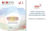 Experiencias, desafíos y aprendizajes de la Oficina de Transferencia de Resultados de Investigación, OTRI. Universidad del Valle