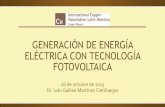 Generación de Energía con Tecnología Fotovoltaica, (ICA-Procobre, oct 2015)