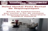 Hotel Hostal Económico Peña Bernal de Tequisquiapan Querétaro