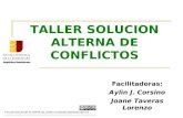 ENJ-100 Taller solución alterna de conflictos