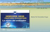"La visión del evaluador", por Maria Patrocinio González Dugo - Área de Ingeniería y Producción Agroalimentaria de IFAPA..