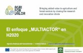 "El enfoque MULTIACTOR en H2020", por Cristina Cabeza - Agencia Andaluza del Conocimiento.