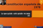 Constitución española de 1978, parte 1