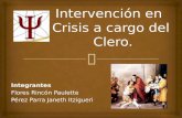 Intervención en  crisis a cargo del  clero