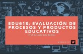 Evaluación de procesos y productos educativos