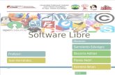 Software Libre. Sarmiento, Becerra, Flores, Ramirez