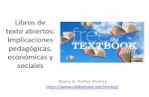 Libros de texto abierto para la enseñanza en línea