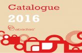 Nuevo Catalogo 2016 -  Abadias Group