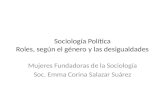 Sociología política 5ta clase fundadoras y luchadoras