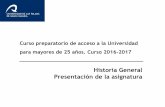 Presentación mayores25 curso2016-2017