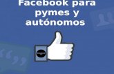 Facebook para pymes y autónomos 2016