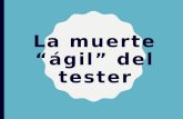 Charla evento TestingUY 2016 - Muerte ágil del tester - Federico Toledo y Gabriel Montero