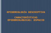 Epidemiología caracterización espacio 2016