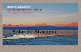 Salar de Atacama desierto chileno