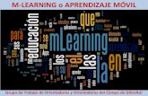 Aprendizaje móvil (M learning)