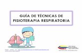 Guía de técnicas de fisioterapia respiratoria