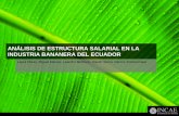 Análisis de Estructura Salarial en la Industria Bananera del Ecuador