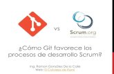 Git with Scrum en español