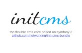 init CMS Presentation