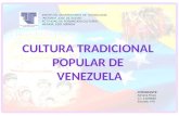 Cultura popular tradicional de venezuela