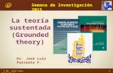 Teoría Sustentada (Grounded Theory)