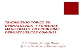 Tratamiento tópico en dermatología y fórmulas magistrales en problemas dermatológicos comunes (por Carmen Ortega)