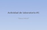 Actividad de laboratorio quimica 1