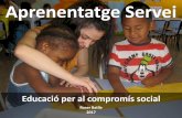 Aprenentatge servei - Educacio per al compromis social