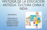 Historia de la educación antigua cultura china e india