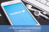Twitter: Guia práctica y Estrategia Corporativa