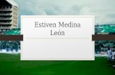 Estiven Medina León 6 2 promoción 2021