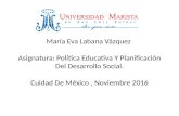 LA POLÍTICA Y LA EDUCACIÓN: EL PUNTO DE ENCUENTRO.