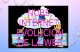 Nube, internet, evolución de la web
