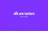 We are testers   qué hacemos