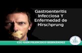 Gastroenteritis infecciosa y enfermedad de hirschprung