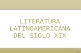 Literatura latinoamericana del siglo xix