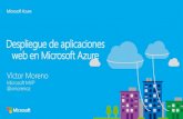 Despliegue de aplicaciones web en Microsoft Azure
