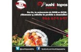 Menu Delivery Sushi Tapas Elche